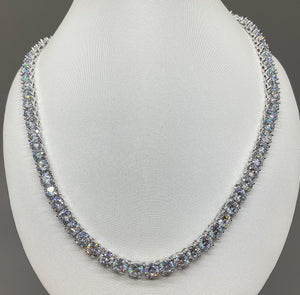 Round Tennis Necklace