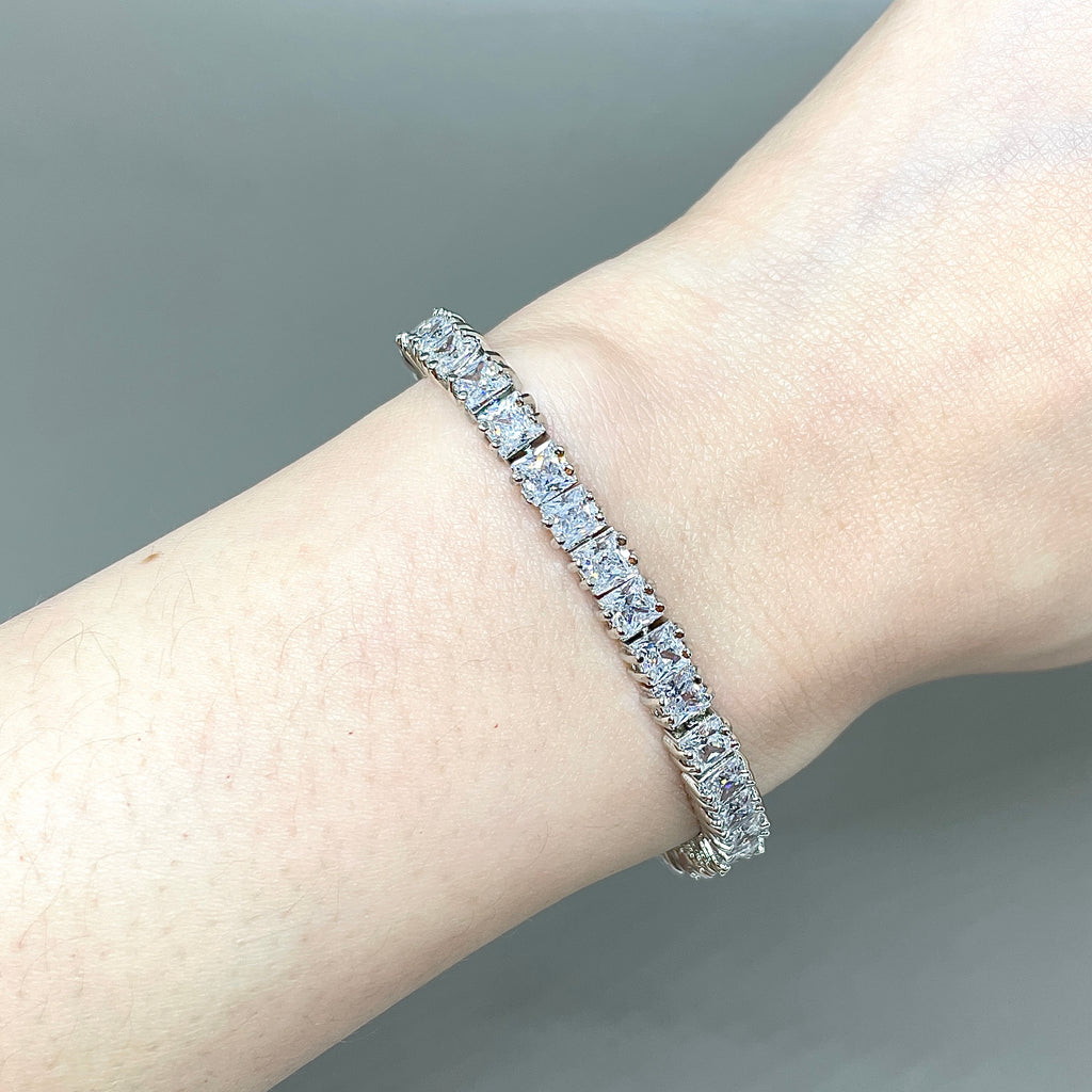 Square Tennis Bracelet | Verstolo