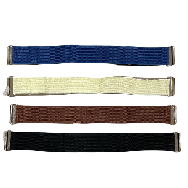 Gold Cut Out Metal Waist Cinch Elastic Belt