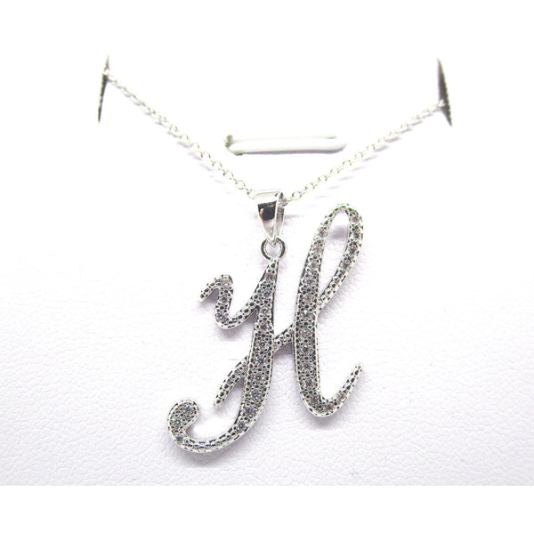 Cursive Initial Pendant