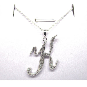 Cursive Initial Pendant