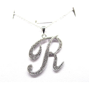 Cursive Initial Pendant