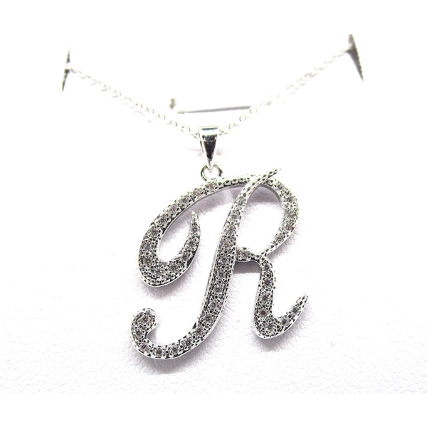 Cursive Initial Pendant